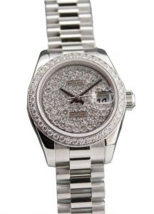 Đồng hồ Rolex Lady Datejust M26 Platinum M179136 179136 - Lướt