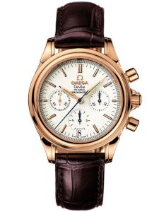 Đồng hồ Omega De Ville Red Gold Chronograph 4672.20.32 46722032