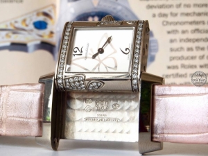 Đồng hồ Jaeger-LeCoultre Reverso Florale Melibee 18K White Gold (lướt)