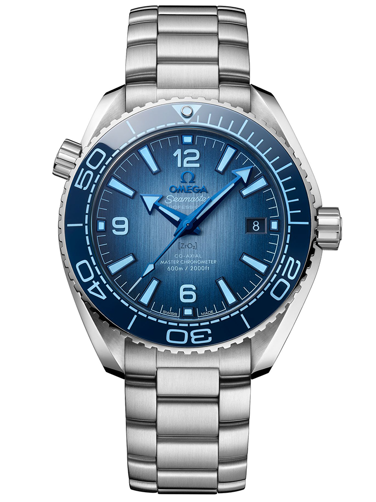 Đồng hồ Omega Seamaster Planet Ocean 600M Summer Blue Co-Axial Master  Chronometer Steel