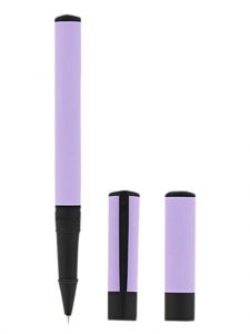 Bút bi nước S.T. Dupont D-Initial Lilac And Matt Black Rollerball Pen 262001