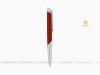 but-bi-xoay-s-t-dupont-silver-and-matt-red-ballpoint-pen-405739 - ảnh nhỏ 2