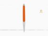 but-bi-nuoc-s-t-dupont-silver-and-matt-orange-ballpoint-pen-405737 - ảnh nhỏ 3