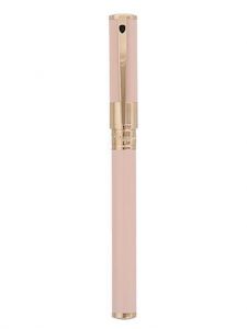 Bút bi nước S.T. Dupont D-Initial Pink Lacquer And Rose Gold Rollerball Pen 262278