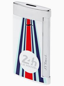 Bật Lửa S.T Dupont Slim 7 24H Du Mans White / Chrome Lighter 27788
