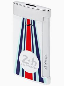 Bật Lửa S.T Dupont Slim 7 24H Du Mans White / Chrome Lighter 27788