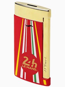 Bật Lửa S.T Dupont Slim 7 24H Du Mans Red / Gold Lighter 27790