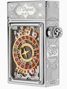 Bật Lửa S.T Dupont Casino Pocket Complication Lighter / Available On Order 016358PAL