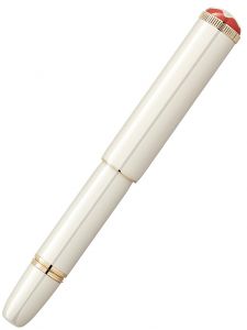 Bút bi xoay Montblanc Heritage Rouge et Noir "Baby" Special Edition Ivory-coloured Rollerball MB128122