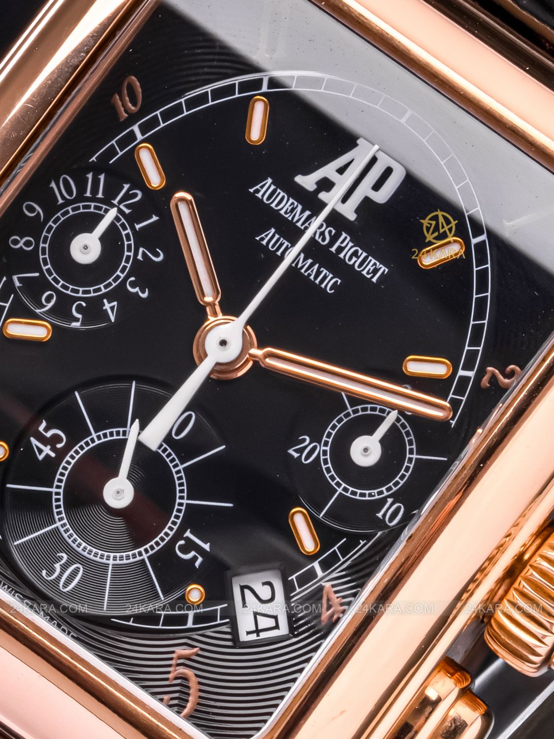 Đồng hồ Audemars Piguet Edward Piguet Chronograph 25925OR.OO.D001CR.01 Black Rose Gold 18K - Lướt