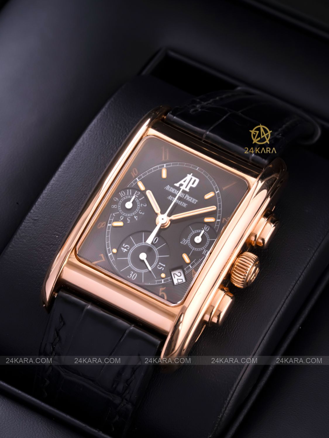 Đồng hồ Audemars Piguet Edward Piguet Chronograph 25925OR.OO.D001CR.01 Black Rose Gold 18K - Lướt