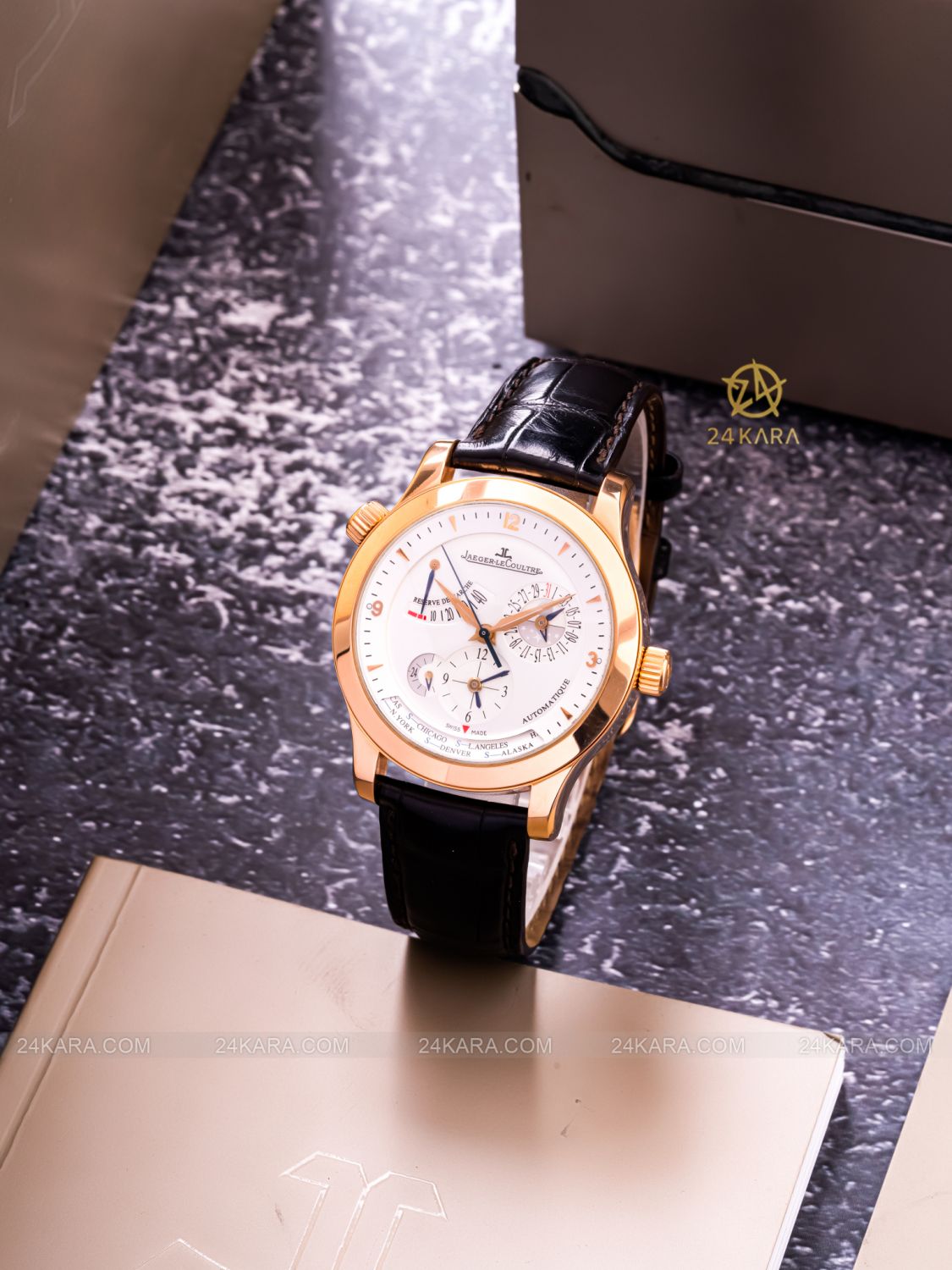 Đồng hồ Jaeger-LeCoultre Master Geographic 147.2.57.S 147257S - Lướt