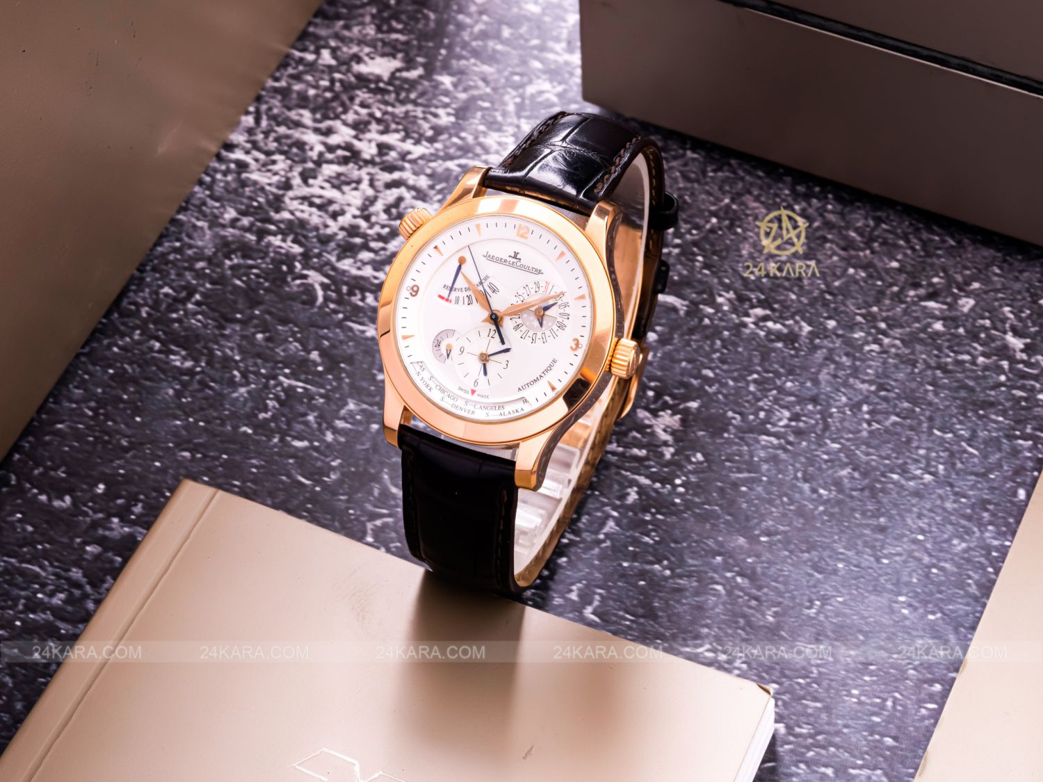 Đồng hồ Jaeger-LeCoultre Master Geographic 147.2.57.S 147257S - Lướt