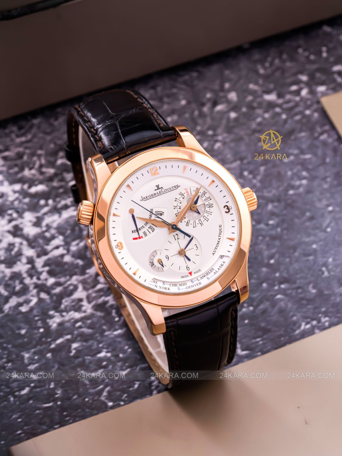 Đồng hồ Jaeger-LeCoultre Master Geographic 147.2.57.S 147257S - Lướt