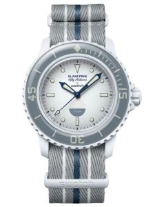 Đồng hồ Swatch x Blancpain Bioceramic Scuba Fifty Fathoms SO35S100