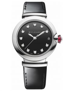 Đồng hồ Bvlgari Lvcea Steel Black Laquered Dial 103503