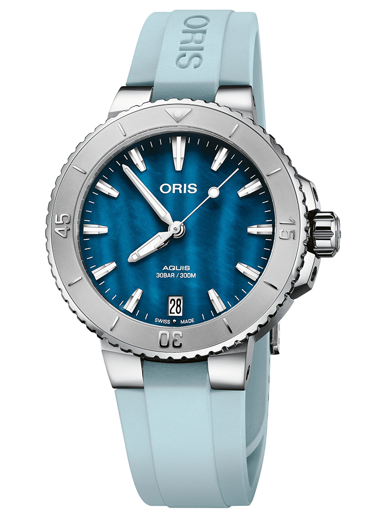 ng h Oris Aquis Date 01 733 7770 4155 07 4 18 65FC