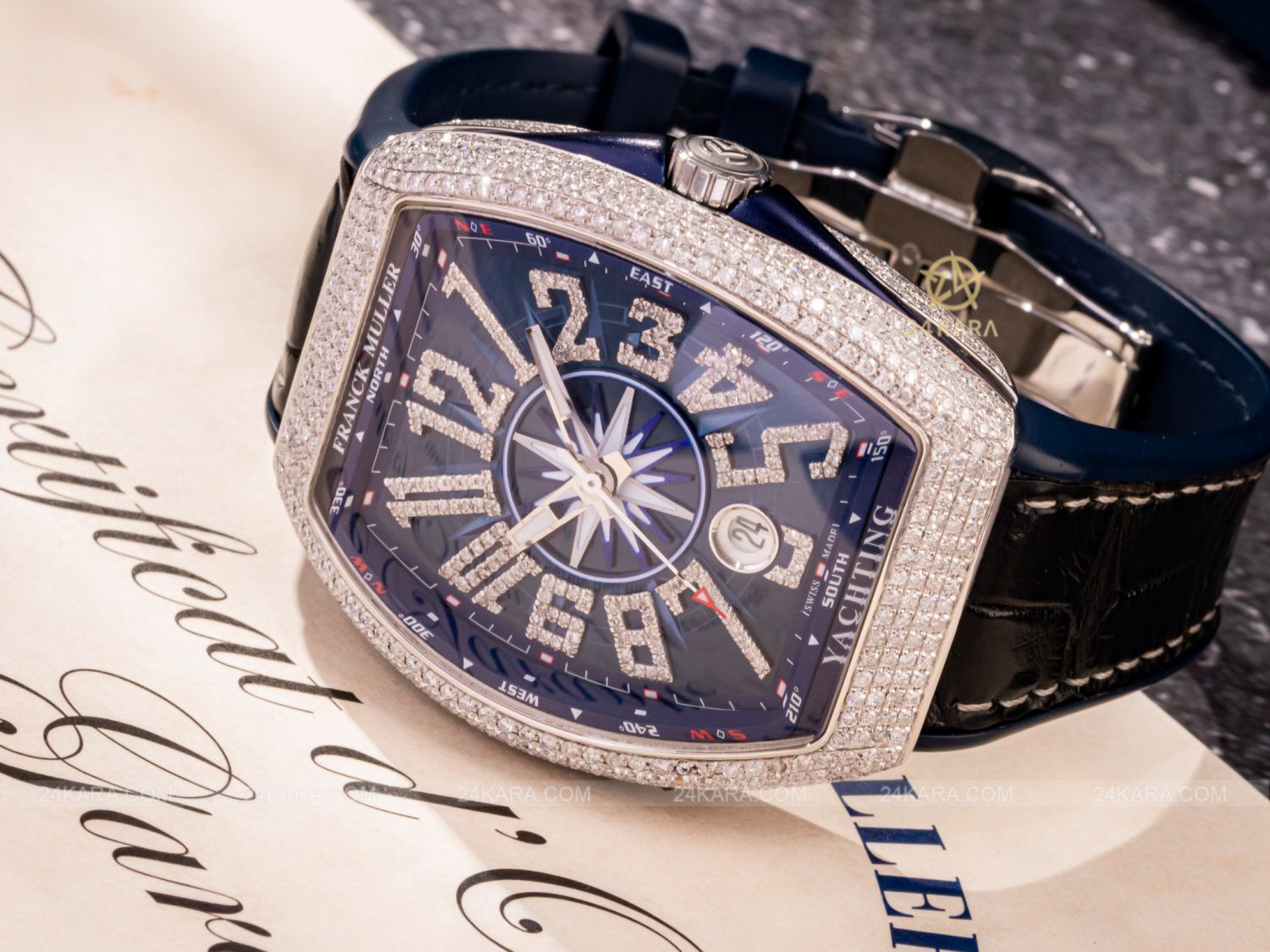 Đồng hồ Franck Muller Vanguard V41 SC DT (ACBL) - Lướt