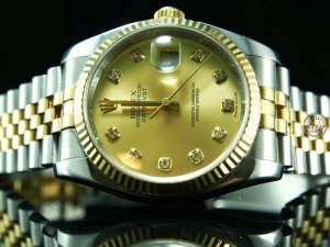 Đồng hồ Rolex Datejust 6 số M116233 Chronometer 18k demi vàng vàng Seri M đời 2010 - Lướt