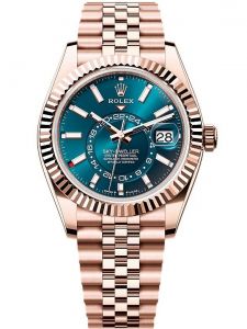 Đồng Hồ Rolex Sky-Dweller M336935-0005 336935-0005 Vàng Everose 18ct Xanh Lục Lam - Mã Mới 2024