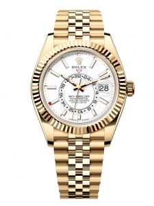 Đồng Hồ Rolex Sky-Dweller M336938-0006 336938-0006 Vàng Kim 18ct Màu Trắng Tinh Khiết - Mã Mới 2024