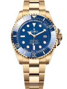 Đồng Hồ Rolex Rolex Deepsea M136668LB-0001 136668LB-0001 Vàng Kim 18ct Miếng Đệm Vành Đồng Hồ Cerachrom Bằng Gốm Màu Xanh Dương - Mã Mới 2024