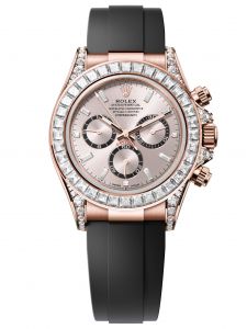 Đồng Hồ Rolex Cosmograph Daytona M126535TBR-0002 126535TBR-0002 Vàng Everose 18ct Màu Đỏ Bụi Sundust, Nạm Kim Cương - Mã Mới 2024