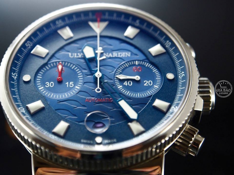 Đồng hồ Ulysse Nardin Maxi Marine Blue Seal Chrono Limited 1846 (lướt)