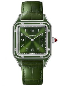 Đồng hồ Cartier Santos-Dumont Lacquered WGSA0096