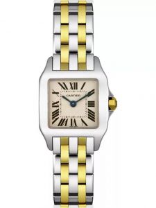 Đồng hồ Cartier Santos Demoiselle W25066Z6 Vàng vàng 18K