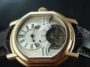 Đồng hồ Daniel Roth Tourbillon 8 Days rose gold 18k (lướt)