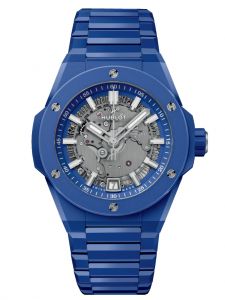 Đồng hồ Hublot Big Bang Integrated Time Only Blue Indigo Ceramic 456.EX.5129.EX 456EX5129EX