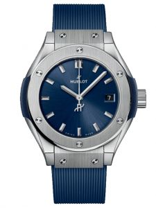 Đồng hồ Hublot Classic Fusion Titanium Blue 591.NX.7170.RX 591NX7170RX