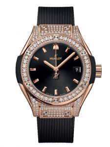 Đồng hồ Hublot Classic Fusion King Gold Pavé 591.OX.1480.RX.1604