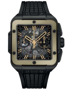 Đồng hồ Hublot Square Bang Unico Ceramic Magic Gold 821.CM.0130.RX