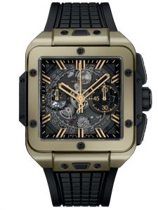 Đồng hồ Hublot Square Bang Unico Magic Gold 821.MX.0130.RX 821MX0130RX