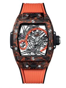 Đồng hồ Hublot Spirit Of Big Bang Tourbillon Orange Carbon 645.QO.4710.RX