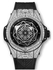 Đồng hồ Hublot Big Bang Sang Bleu Titanium Diamond Pave 45mm 415.NX.1112.VR.1704.MXM17 Limited 200pc - Unworn