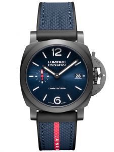 Đồng hồ Panerai Luminor Quaranta Steel DLC Luna Rossa PAM01408