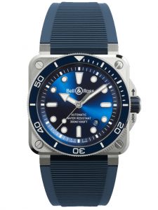 Đồng hồ Bell & Ross BR 03 Diver Blue Steel BR03A-D-BLU-ST/SRB