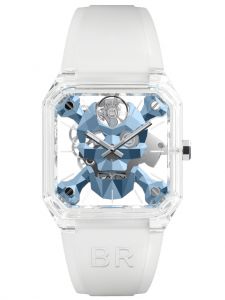 Đồng hồ Bell & Ross BR01 Cyber Skull Sapphire ICE Blue BR01-CSKBLU-SAPHIR BR01CSKBLUSAPHIR