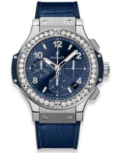 Đồng hồ Hublot Big Bang Steel Blue Diamonds 41mm 341.SX.7170.LR.1204