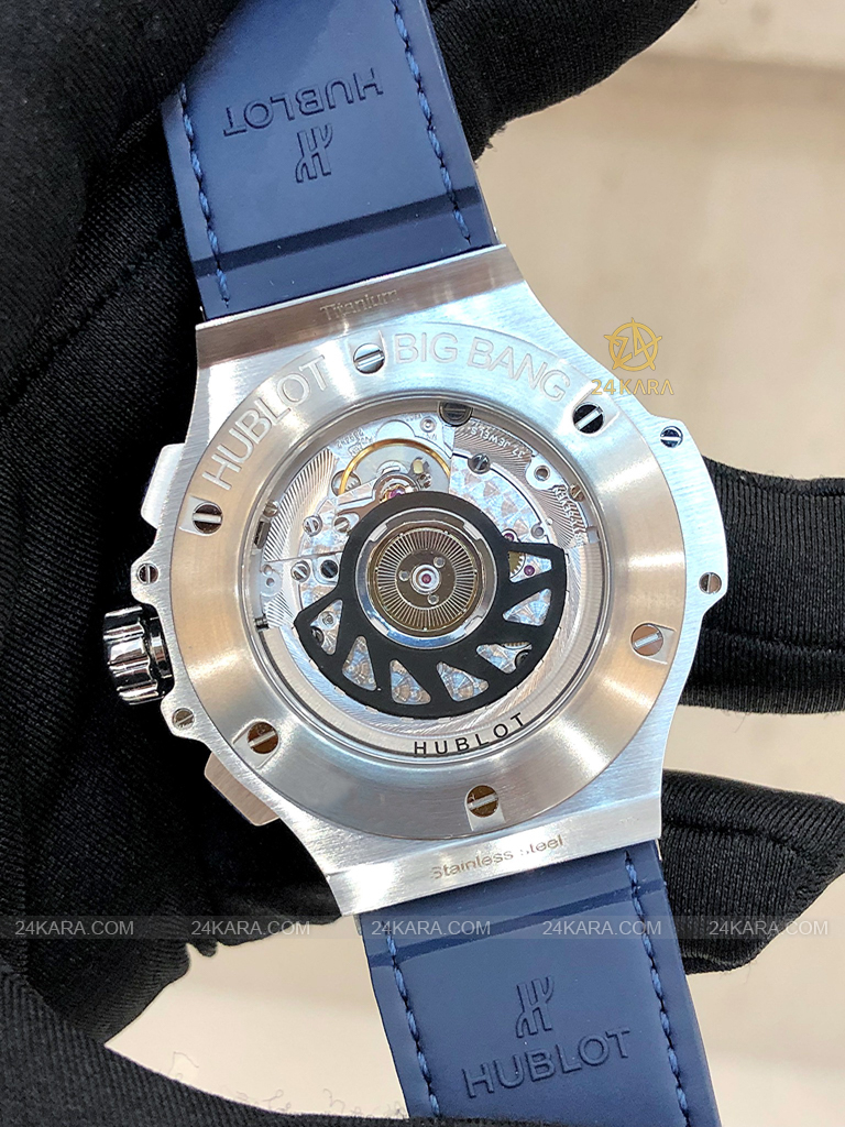 Big Bang Steel Blue Diamonds 41 mm