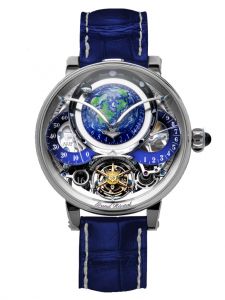 Đồng hồ Bovet The Recital 22 18K red gold, Blue Lacquered