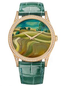 Đồng hồ Patek Philippe Calatrava Orchids 5077/100R-060 5077100R060