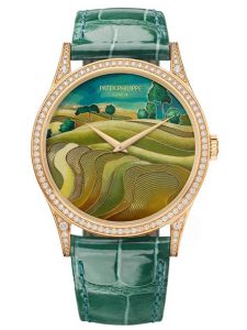 Đồng hồ Patek Philippe Calatrava Tuscany 5077/100R-060 Rose Gold Kim cương Rare Handcrafts