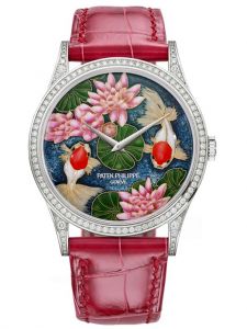 Đồng hồ Patek Philippe Calatrava Orchids 5077/100G-74 5077100G74