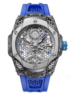 Đồng hồ Hublot Big Bang 428.NQ.0100.RX.SRA24 428NQ0100RXSRA24 Tourbillon Carbon SR_A by Samuel Ross - Phiên bản giới hạn 50 chiếc