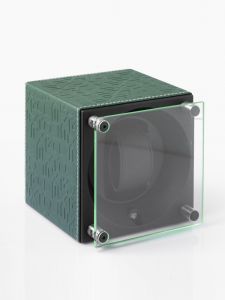 Hộp xoay đồng hồ Rolex 1 xoay xanh vi tính - Lướt