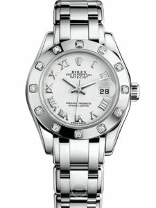 Đồng hồ Rolex Datejust Pearlmaster M80319 80319 White Gold 29